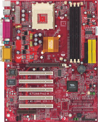 MSI K7T266 Pro2-A MS-6380E ROT - (S.462)